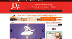 Desktop Screenshot of jvmagazine.be